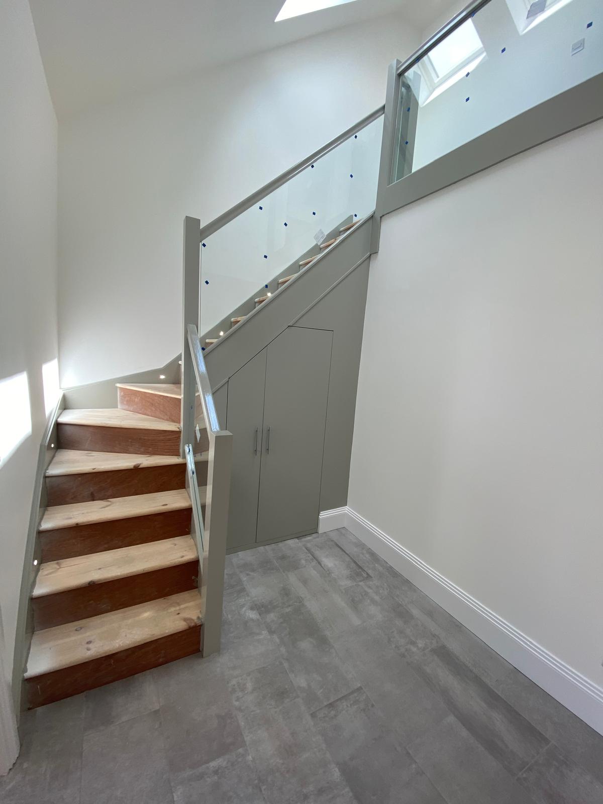 New staircase in a loft conversion in Sussex